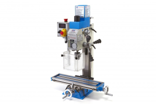 HBM BF 16 Vario - frézka na kov, velký stůl, vario otáčky, 70 kg