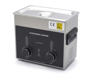 Precizní ultrazvuková čistička 3.2l s ohřevem, funkce "DEGAS", celkový výkon až 220 W