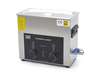 Precizní ultrazvuková čistička 6.5l s ohřevem, funkce "DEGAS", vypouštěcí kohout, celkový výkon až 480 W