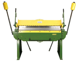 48" segmentová ohýbačka plechu (1220 mm), těžké provedení, Warco
