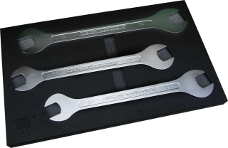 Klíče ploché 24 - 32 mm, ultra tenké, CrV, sada 3 kusy, Welzh