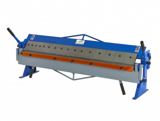 Stroj na ohybání plechu 1220 x 1.5 mm, segmentová ohýbačka na plech, 140 kg