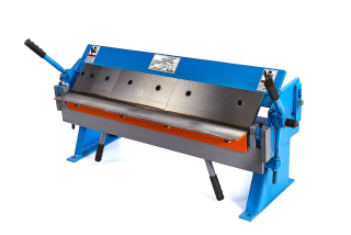 Robustní stroj na ohybání plechu 610 x 1 mm, segmentová ohýbačka na plech, 45 kg