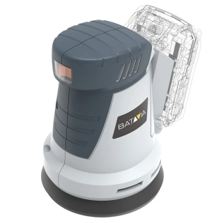 Aku bezdrátová, excentrická, rotační bruska, 12000 ot./min., excentricita 2 mm, 18V Li-Ion, bez baterie a nabíječky, bateriová platforma MAXXPACK BATAVIA