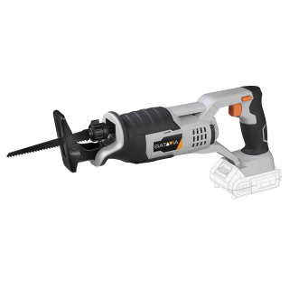 Aku bezdrátová přímočará pila, pila ocaska, variabilní frekvence zdvihu, 18V Li-Ion, bez baterie a nabíječky, bateriová platforma MAXXPACK BATAVIA