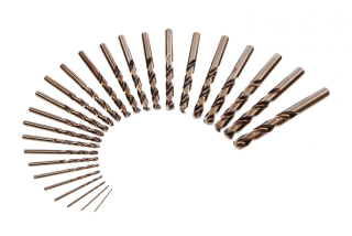 Vrtáky HSS, 0.6 mm,  sada 10 ks