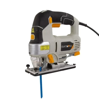 Přímočará, stavitelná, kyvadlová pilka pro řezání dřeva, plastu i kovu, příkon 850W, pokosy -45° až 45°, laser, LED, MAXXSERIES BATAVIA 7064695