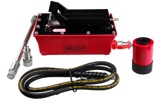 Kompletní hydraulická sada na lisování a vytahování, Welzh