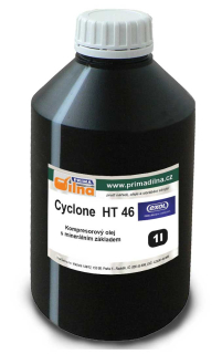 Exol Cyclone HT 46, olej pro šroubové kompresory, kompresorový olej, ISO VG 46, 1l