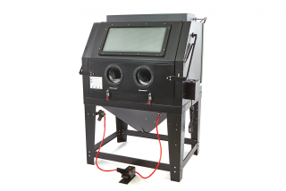 Profesionální pískovací box SBC 990 s odsáváním - kabina pro tryskání (pískovačka)