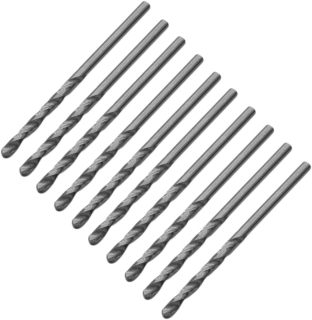 Vrtáky broušené HSS, 7 mm, sada 10 kusů, Welzh