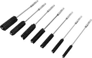 Sada flexibilních vybrušovacích / honovacích kartáčů, 7 dílů, Welzh