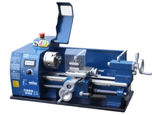 HBM 180 Vario, soustruh na kov s digitálním displejem a variabilními otáčkami, 60 kg