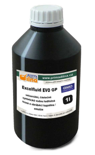Exol Excelfluid EVO GP, univerzální vodou ředitelná částečně syntetická řezná a obráběcí kapalina / emulze, 1l