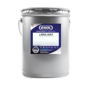 Exol Libra 00EP, polotekuté mazivo pro průmyslové a automobilové převodovky, 12.5 kg