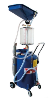 Odsávačka oleje s nádobou 75l a odměrným válcem 10l, Triumf