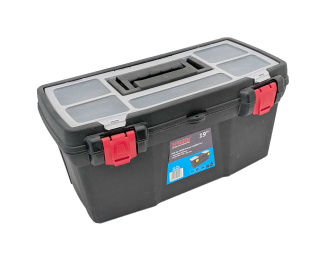 Plastový kufr na nářadí 19", s pořadačem, Triumf