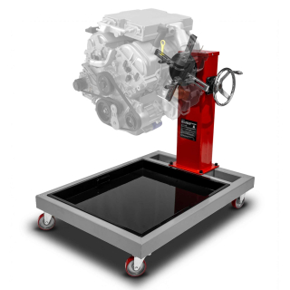 Robustní a odolný otočný stojan na motor, nosnost až 800 kg, Welzh