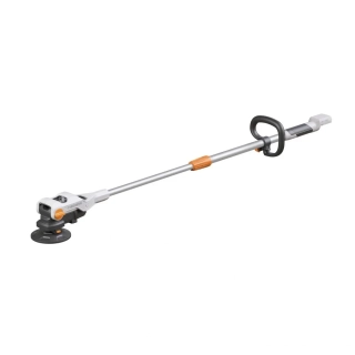 AKU rotační čistící kartáč TWIN BRUSH na všechny druhy povrchů, teleskopický 1,35 - 1,8 m, na čištění teras, chodníků, domů, aut, 18V Li-Ion, bez baterie a nabíječky, bateriová platforma MAXXPACK BATAVIA