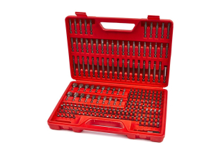 Sada bitů PH, SL, Torx, Inbus, čtyřhranné a bezpečnostní bity, nástrčné klíče, 208 dílů