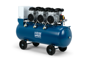 Tichý kompresor, 6HP, 150l, HBM
