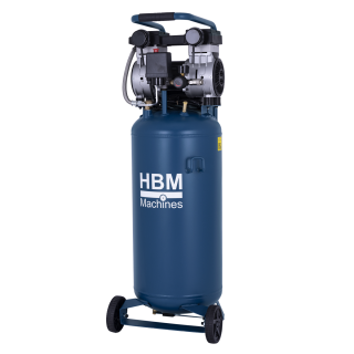 Tichý vertikální kompresor, 1HP, 50l, HBM