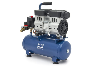 Tichý kompresor, 0,7HP, 8l, HBM