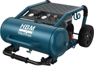 Tichý kompresor, 1,5HP, 19l, HBM