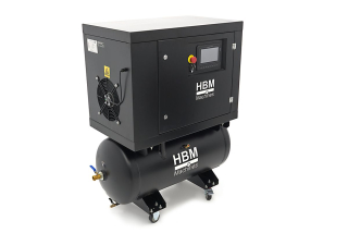Šroubový kompresor, 5,5HP, 160l, HBM