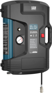 Nástěný a přenosný kompresor, 1,5HP, 2l, HBM