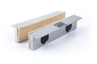 Hliníkové magnetické čelisti s plstěným povrchem pro svěrák, 150 mm