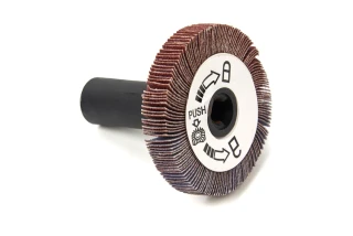 Úzký lamelový kotouč 60 x 10 mm, K80, pro saténovací a kartáčovací stroj / brusku 420 W