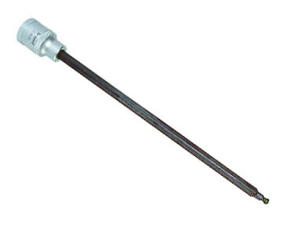Hlavice zástrčná 1/2", Inbus 5 x 240 mm, s koulí, na olejové výpustě, Triumf