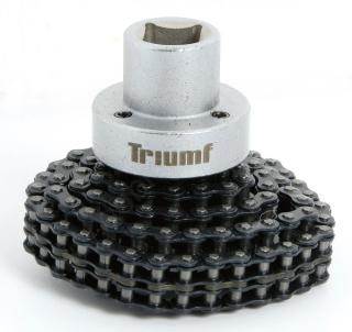 Klíč na olejové filtry řetězový, dvojitý řetěz, 60-170 mm, Triumf
