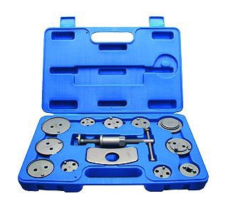 Stlačovák brzdových pístků, závitnice pravotočivá, sada 13 dílů, Condor Werkzeug