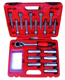 Sada na montáž a demontáž tlumičů, 18 dílů, Triumf