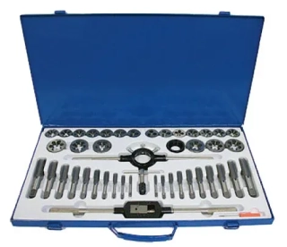 Závitová sada 45 dílů, M6 - M24, standardní a jemné stoupání, Triumf