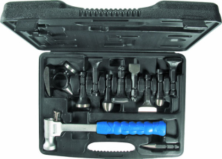 Autoklempířské nářadí, sada 11 dílů