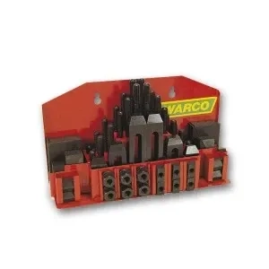 W3, sada upínek pro frézku, pro drážku T12, M10, Warco