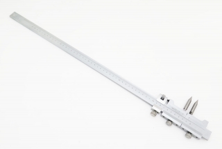 Kružidlo ploché s mm dělením a jemným stavěním, DIN 862, 1500 mm, KM