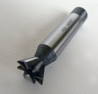 Úhlová stopková fréza 60°, HSS Cobalt  se závitem, 16 mm, Warco