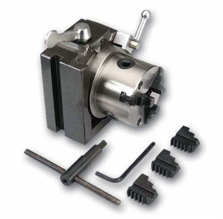 Rychlo-dělící hlava se sklíčidlem 100 mm, 10 kg, Warco