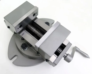 Samostředící strojní svěrák s odnímatelnou otočnou základnou čelisti 100 mm