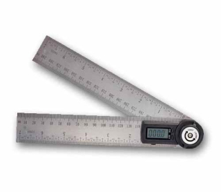 Úhloměr digitální s pravítkem, stavitelný, Warco