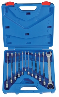 Klíče očkoploché ráčnové VarioPlus  8 - 19 mm, sada 12 dílů, Condor Werkzeug