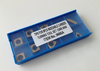 Náhradní VBD pro soustružnickou sadu 9666, 9ks, Warco