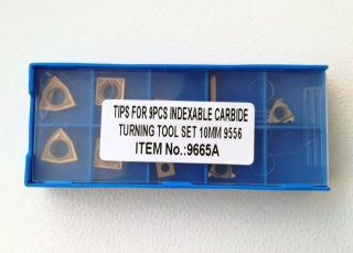 Náhradní VBD pro soustružnickou sadu 9665, 9ks, Warco