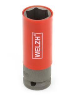 Nástrčná hlavice 21 mm, 6 hran, prodloužená, na Alu kola, Welzh