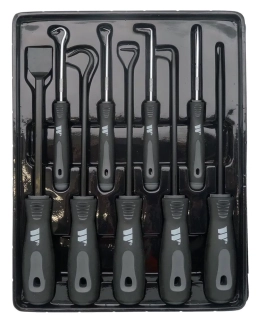 Sada univerzálních háčků na vytažení o-kroužků a škrabka, 9 dílů, Welzh