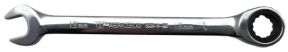 Klíč očkoplochý ráčnový 13 mm, CrV, Welzh